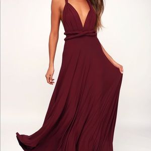 Maxi dress bridesmaid